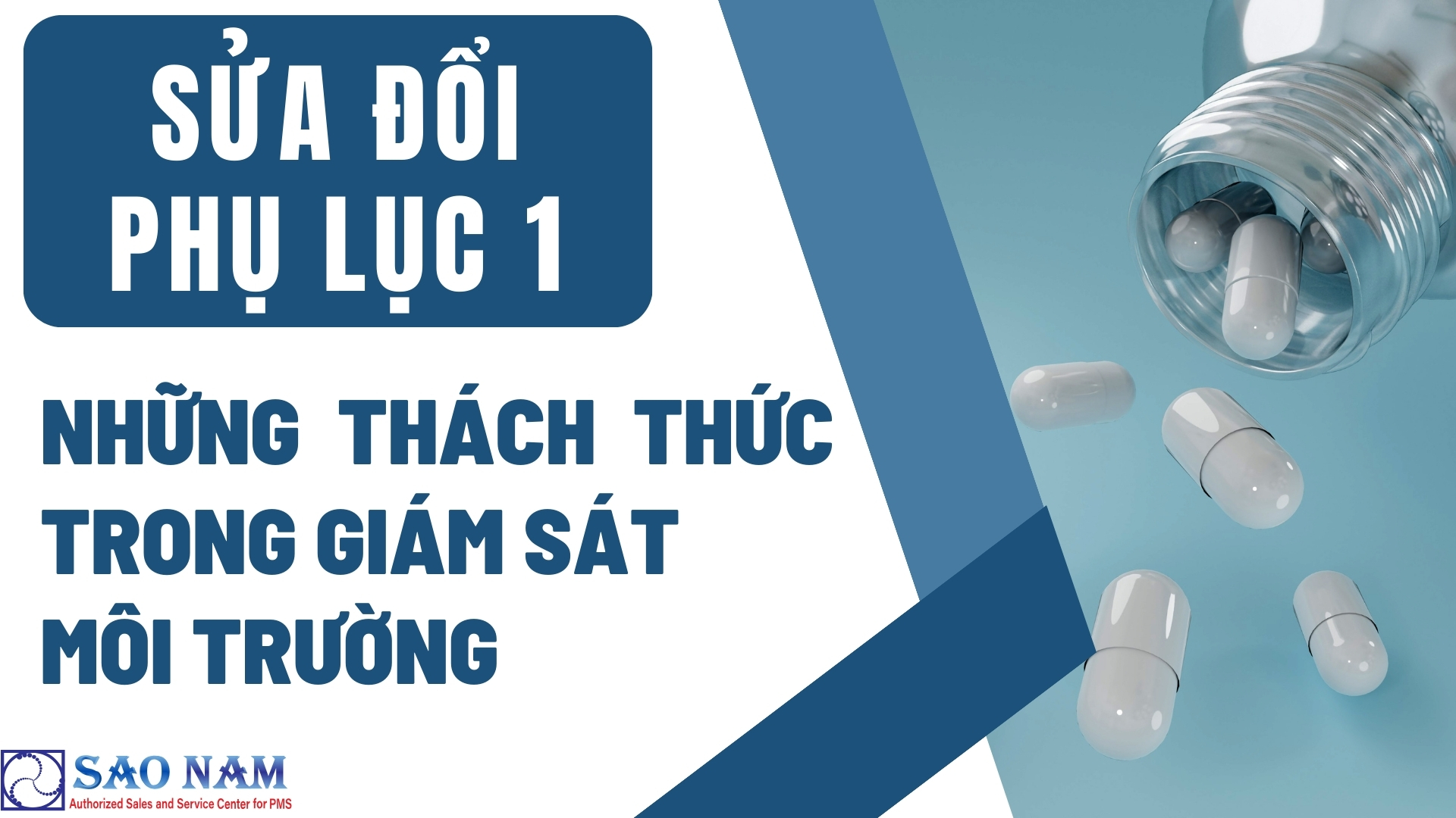 Sửa đổi Phụ lục 1 - Những thách thức trong Giám sát môi trường